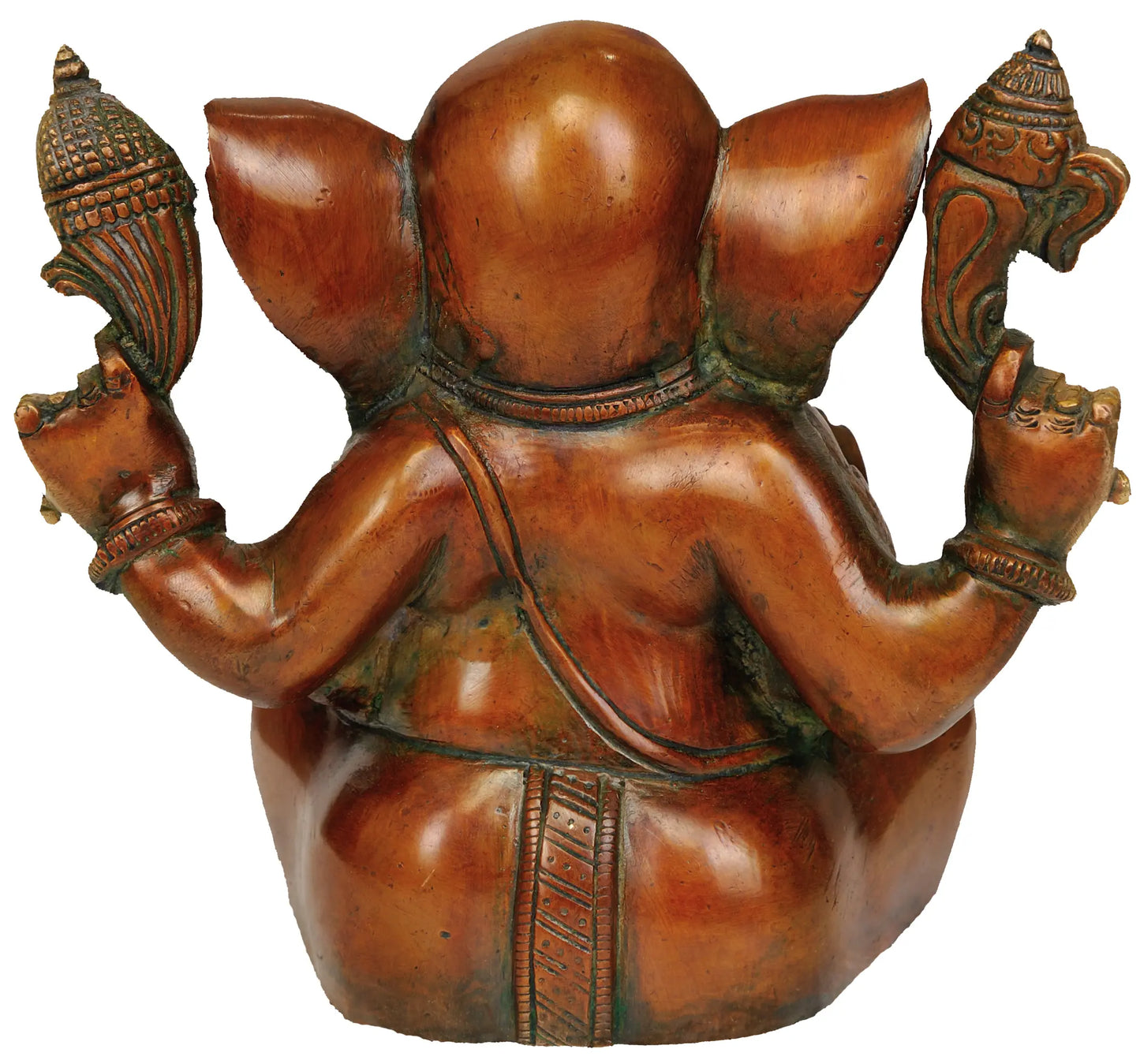 Brassaura® Seated Ganesha Idol | Height 6.50 Inches & Weight 2.60 kgs