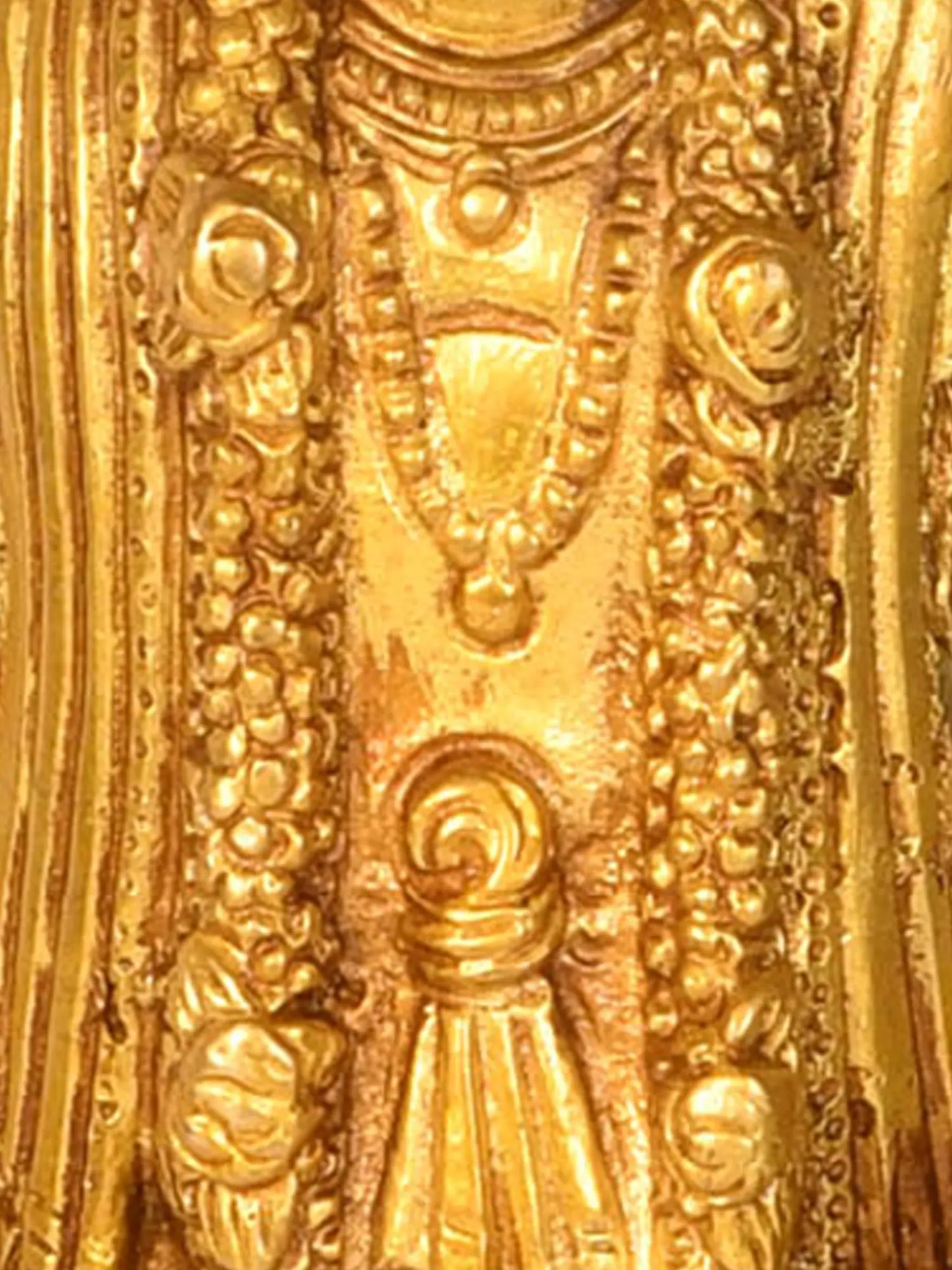 Brassaura® भगवान विष्णु की प्रतिमा | शुद्ध पीतल | ऊंचाई 8 इंच व वज़न 1.30 किलोग्राम