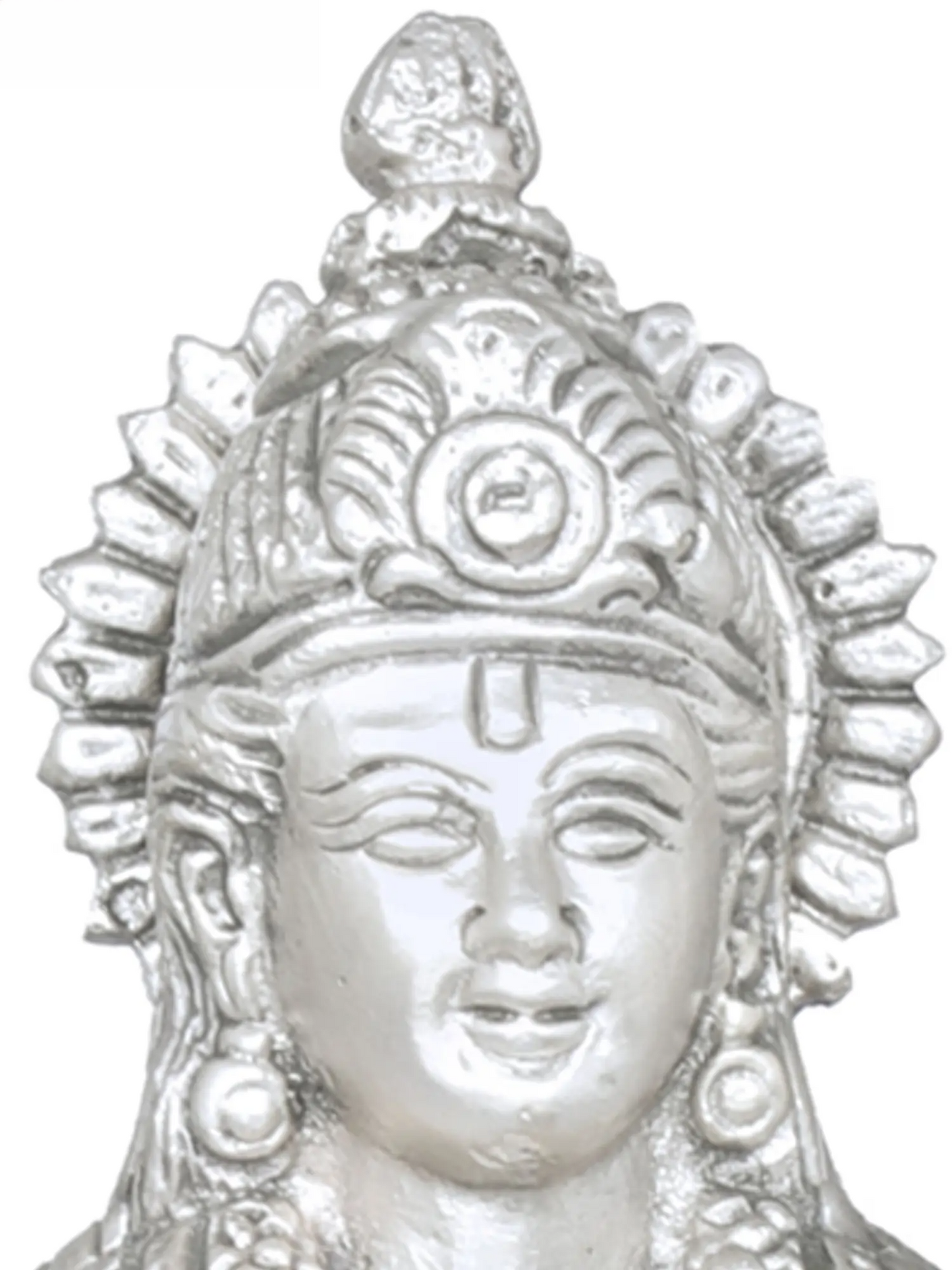 ब्रासौउरा® भगवान विष्णु की प्रतिमा | शुद्ध पीतल | ऊंचाई 8 इंच और वज़न 1.30 किलोग्राम