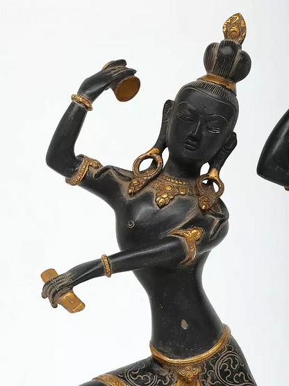 Brassaura™ Brass Shiv Parvati Statue | Height 17 Inches & Weight 7.40 kg