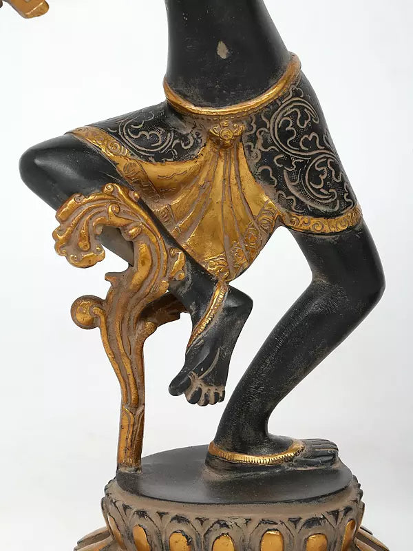 Brassaura™ Brass Shiv Parvati Statue | Height 17 Inches & Weight 7.40 kg
