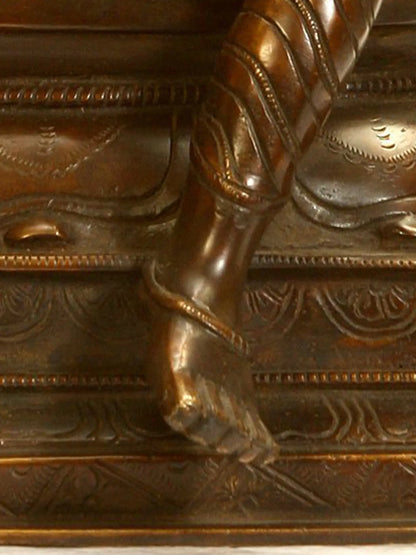 Brassaura® Brass Uma Parvati Statue | Height 13.98 Inches & Weight 6.60 kg