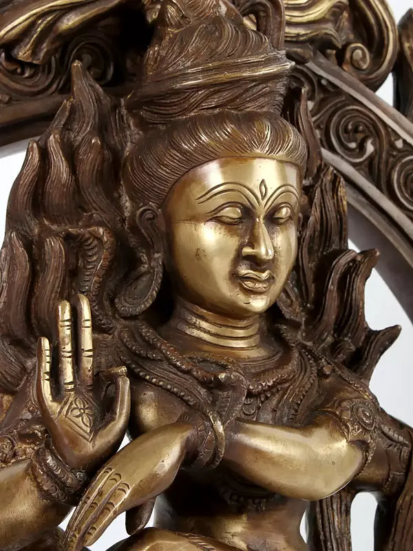 Brassaura® Brass Nataraj Statue | Height 26 Inches & Weight 29.80 kg
