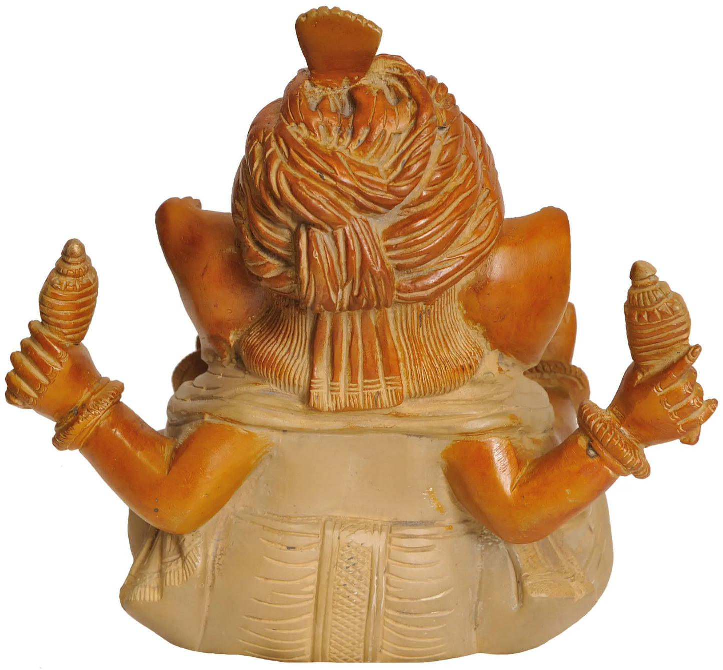 Brassaura™ Dual Tone Lord Ganesha Brass Statue | Height 7.5 Inches & Weight 2.70 kgs