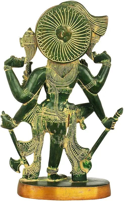 Brassaura® Brass Shiva Statue | Height 13 Inches & Weight 4.80 kg