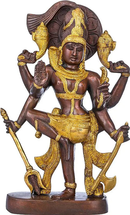 Brassaura® Brass Shiva Statue | Height 13 Inches & Weight 4.80 kg