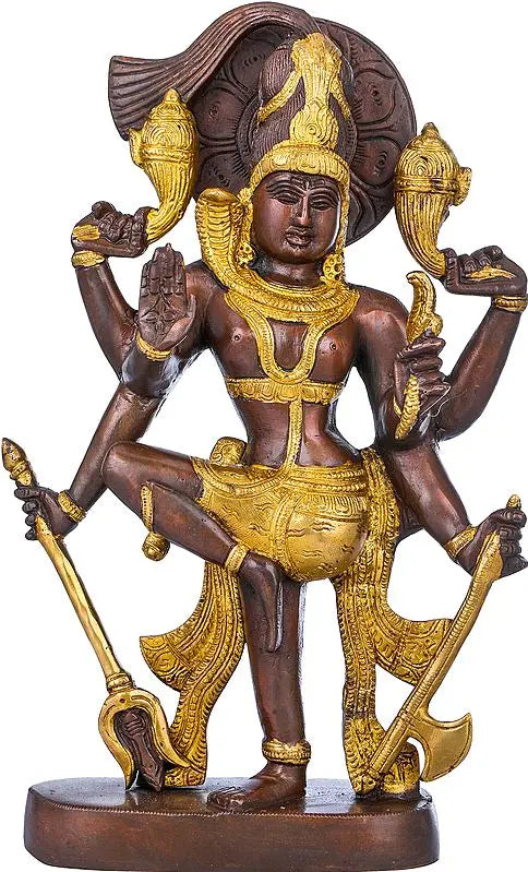 Brassaura® Brass Shiva Statue | Height 13 Inches & Weight 4.80 kg
