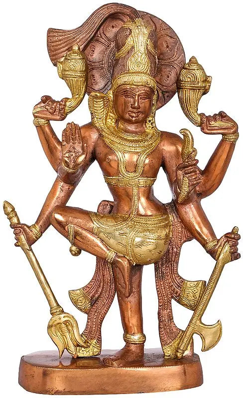 Brassaura® Brass Shiva Statue | Height 13 Inches & Weight 4.80 kg