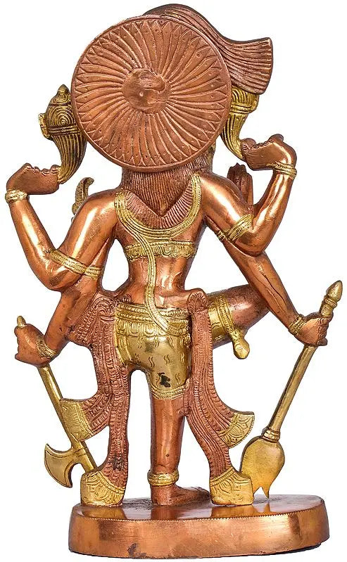 Brassaura® Brass Shiva Statue | Height 13 Inches & Weight 4.80 kg