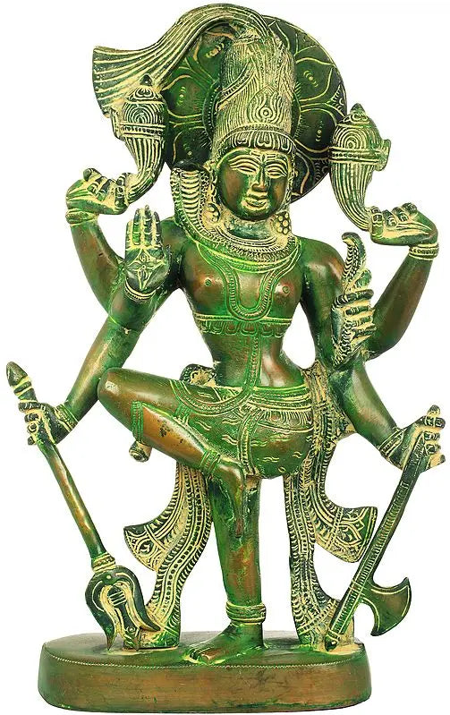 Brassaura® Brass Shiva Statue | Height 13 Inches & Weight 4.80 kg