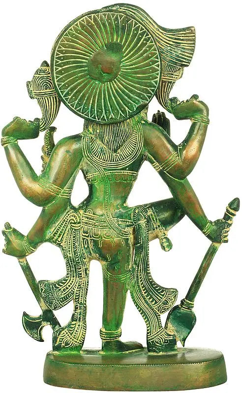 Brassaura® Brass Shiva Statue | Height 13 Inches & Weight 4.80 kg
