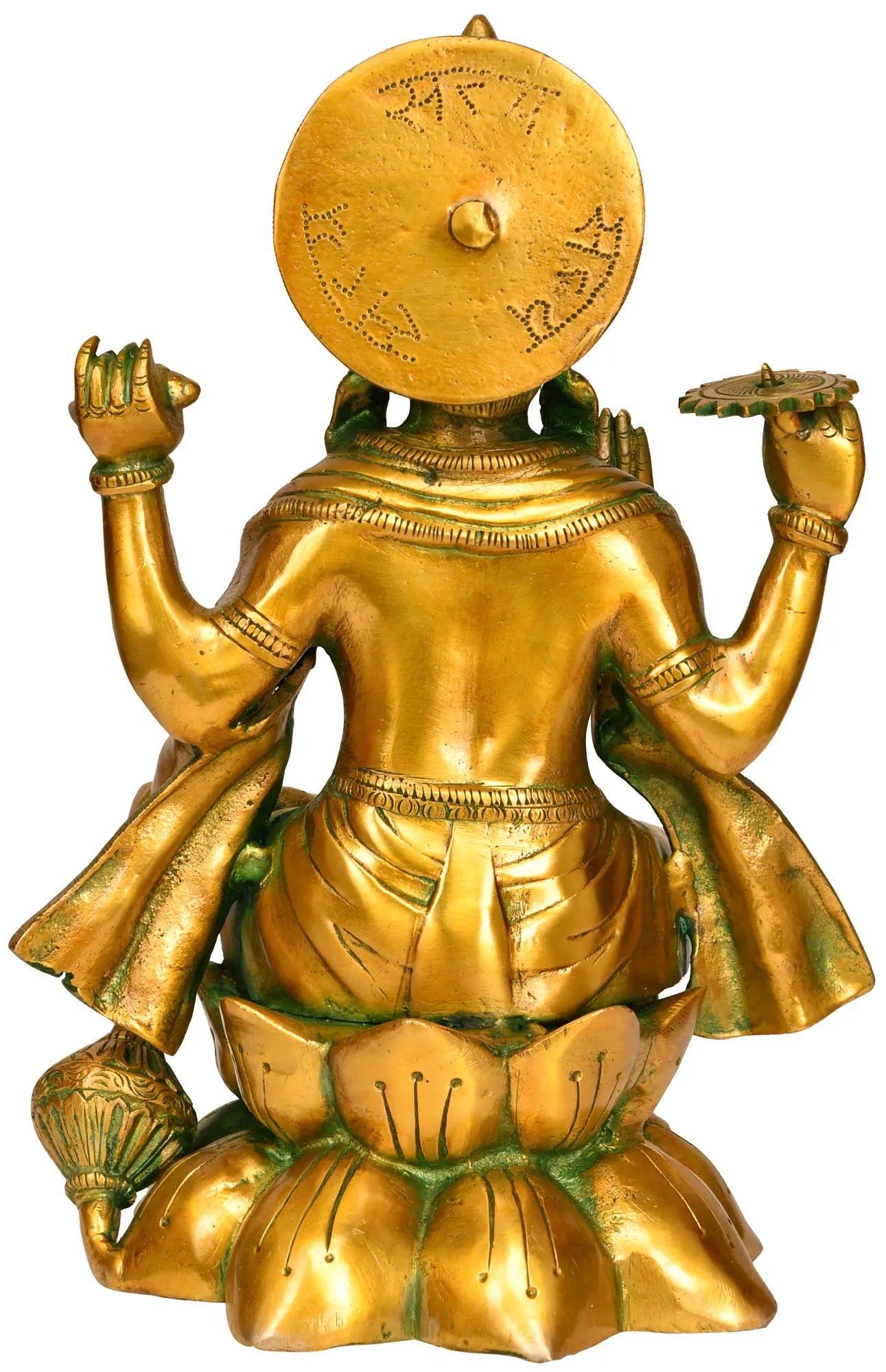 Brassaura® Brass Vishnu Statue | Height 12 Inches & Weight 4.40 kg