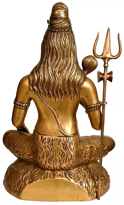 Brassaura® Brass Shiva Statue | Height 23 Inches & Weight 15.30 kg
