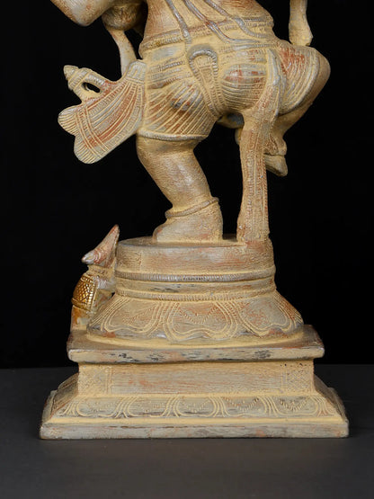 Brassaura™ Brass Dancing Ganesha Statue | Height 13 Inches & Weight 5 kgs