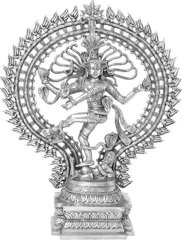 Brassaura® Brass Nataraj Statue | Height 28 Inches & Weight 17 kg