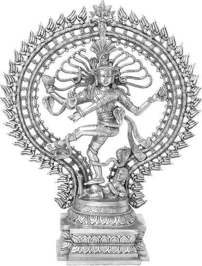 Brassaura® Brass Nataraj Statue | Height 28 Inches & Weight 17 kg