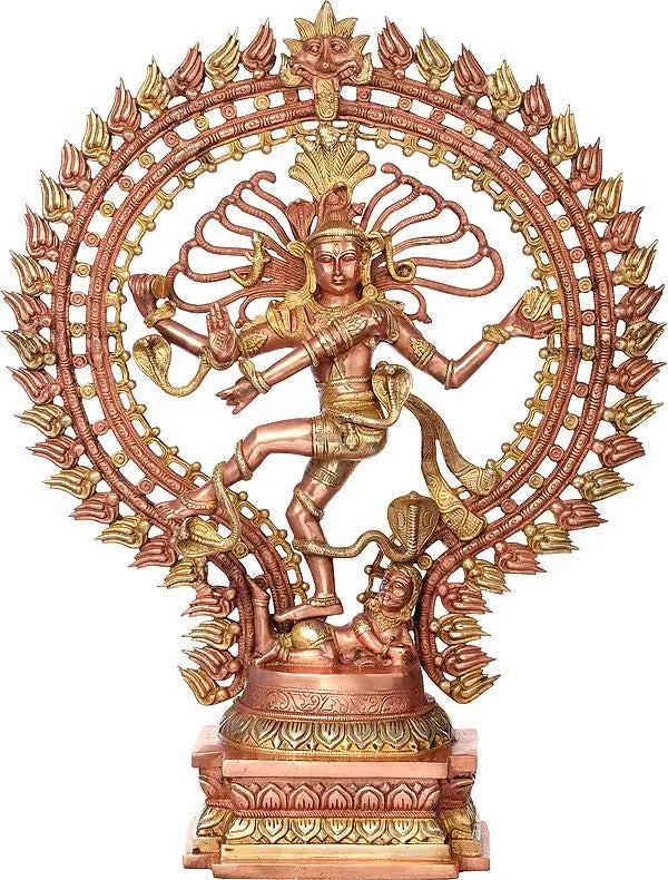 Brassaura® Brass Nataraj Statue | Height 28 Inches & Weight 17 kg