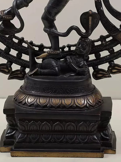 Brassaura™ Brass Nataraj Statue | Height 28 Inches & Weight 17.90 kg