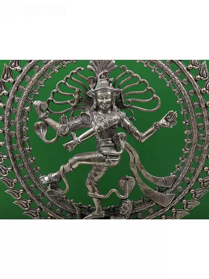 Brassaura™ Brass Nataraj Statue | Height 28 Inches & Weight 17.90 kg