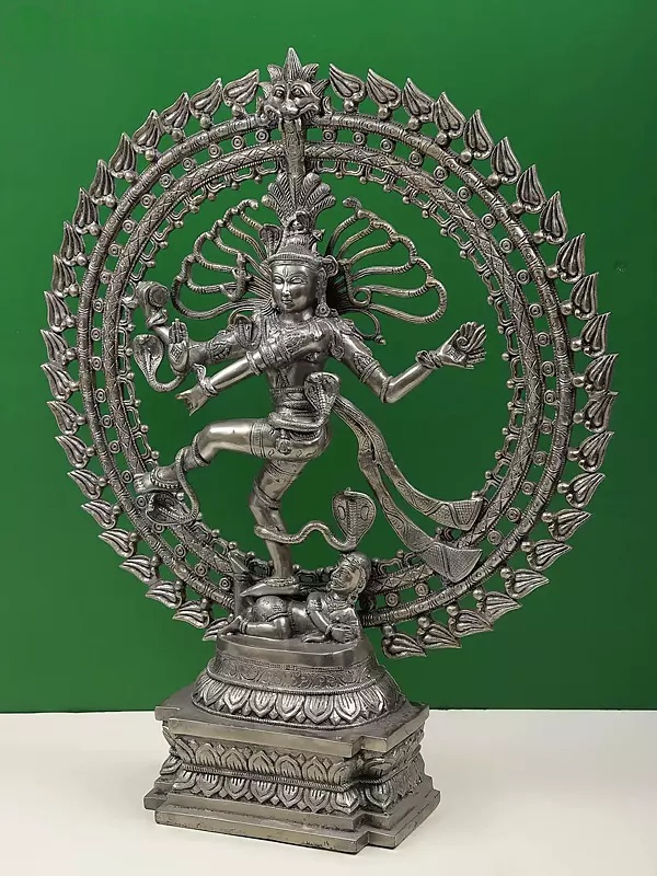 Brassaura™ Brass Nataraj Statue | Height 28 Inches & Weight 17.90 kg