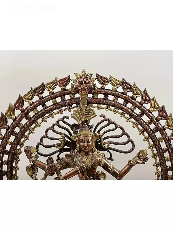 Brassaura™ Brass Nataraj Statue | Height 28 Inches & Weight 17.90 kg
