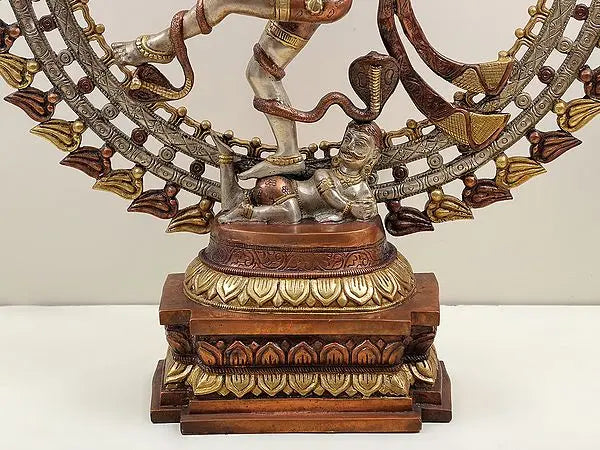 Brassaura™ Brass Nataraj Statue | Height 28 Inches & Weight 17.90 kg