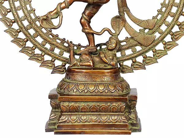 Brassaura™ Brass Nataraj Statue | Height 28 Inches & Weight 17.90 kg