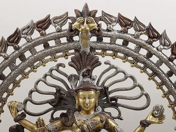 Brassaura™ Brass Nataraj Statue | Height 28 Inches & Weight 17.90 kg