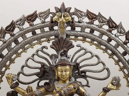 Brassaura™ Brass Nataraj Statue | Height 28 Inches & Weight 17.90 kg