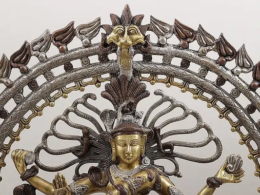 Brassaura™ Brass Nataraj Statue | Height 28 Inches & Weight 17.90 kg