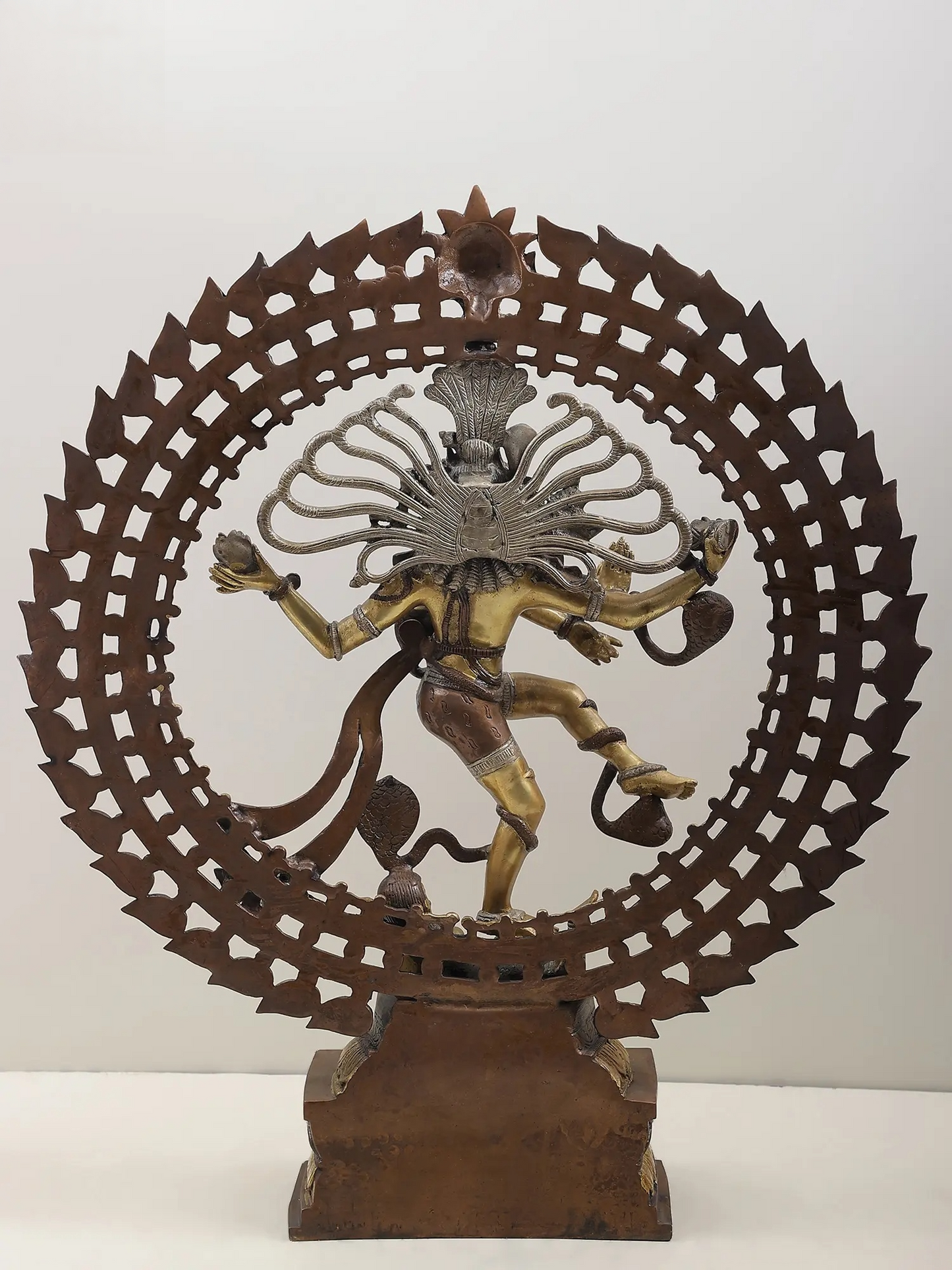 Brassaura™ Brass Nataraj Statue | Height 28 Inches & Weight 17.90 kg