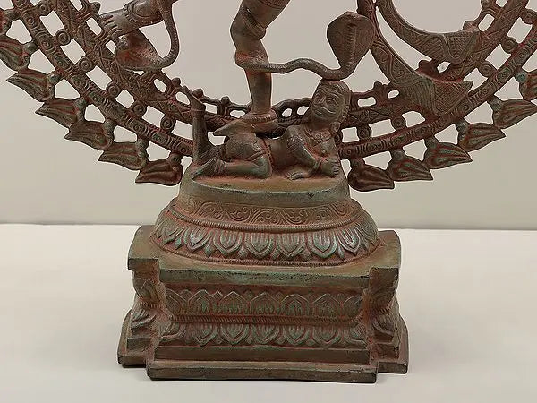 Brassaura™ Brass Nataraj Statue | Height 28 Inches & Weight 17.90 kg