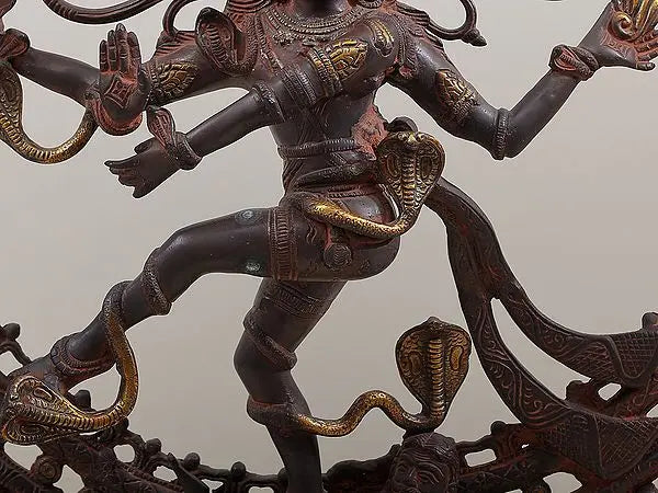 Brassaura™ Brass Nataraj Statue | Height 28 Inches & Weight 17.90 kg