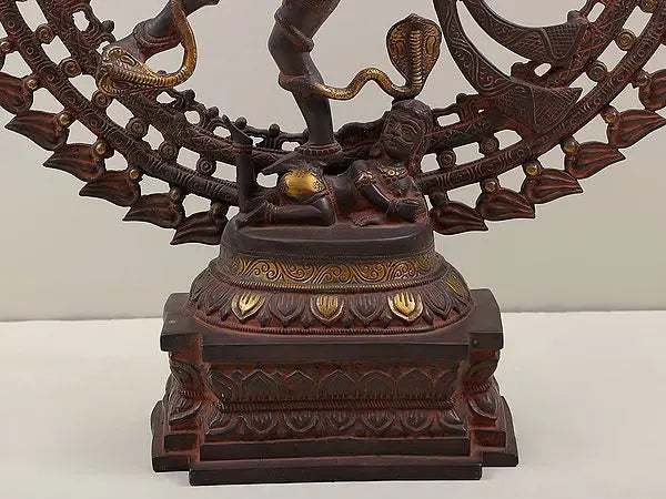 Brassaura™ Brass Nataraj Statue | Height 28 Inches & Weight 17.90 kg
