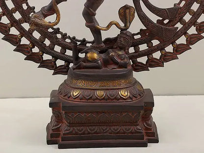 Brassaura™ Brass Nataraj Statue | Height 28 Inches & Weight 17.90 kg
