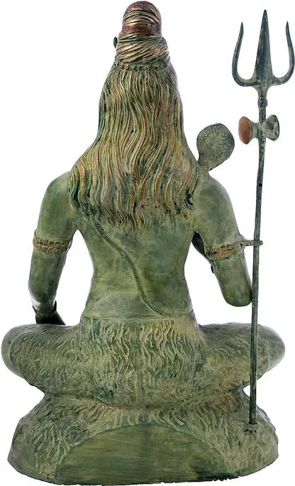 Brassaura® Brass Shiva Statue | Height 22.6 Inches & Weight 14.60 kg