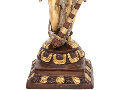 Brassaura® Brass Vishnu Statue | Height 41 Inches & Weight 32.40 kg