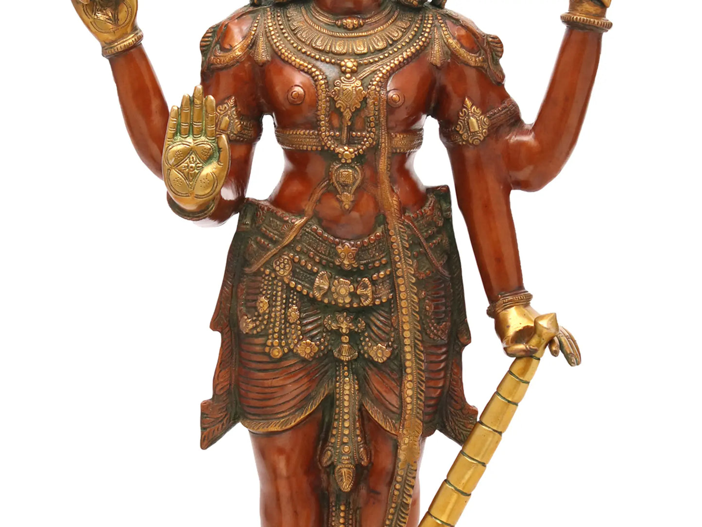 Brassaura® Brass Vishnu Statue | Height 41 Inches & Weight 32.40 kg