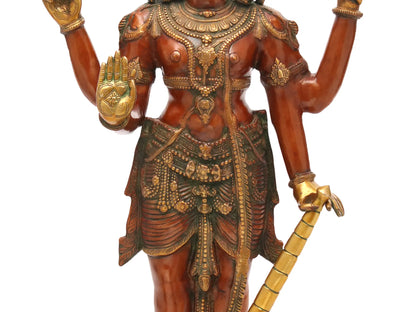 Brassaura® Brass Vishnu Statue | Height 41 Inches & Weight 32.40 kg