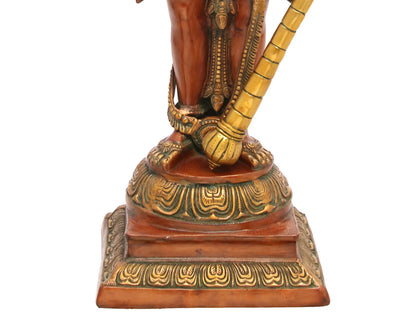 Brassaura® Brass Vishnu Statue | Height 41 Inches & Weight 32.40 kg
