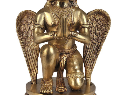 Brassaura® Brass Garuda Statue | Height 9 Inches & Weight 2.60 kg