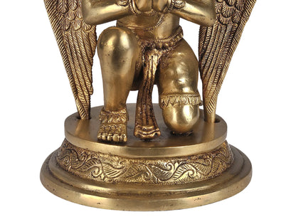 Brassaura® Brass Garuda Statue | Height 9 Inches & Weight 2.60 kg