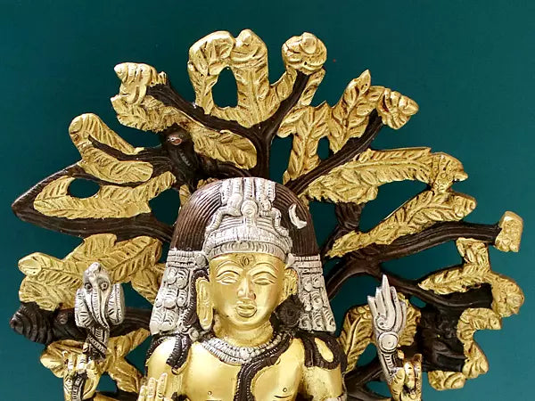 Brassaura® Brass Shiva Statue | Height 12 Inches & Weight 6.20 kg