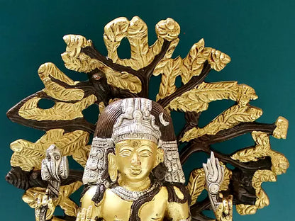 Brassaura® Brass Shiva Statue | Height 12 Inches & Weight 6.20 kg