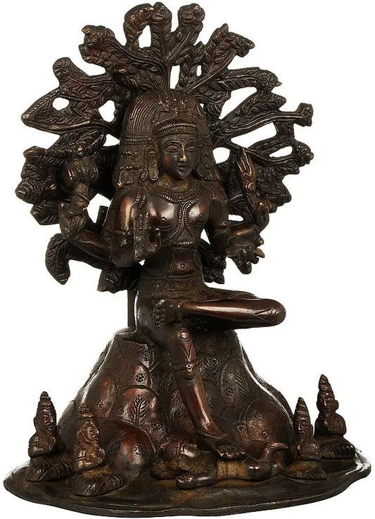 Brassaura® Brass Shiva Statue | Height 12 Inches & Weight 6.20 kg