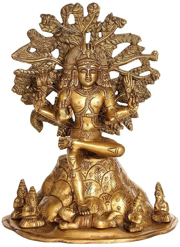 Brassaura® Brass Shiva Statue | Height 12 Inches & Weight 6.20 kg