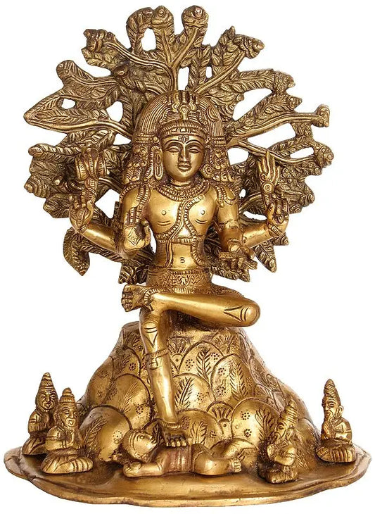 Brassaura® Brass Shiva Statue | Height 12 Inches & Weight 6.20 kg