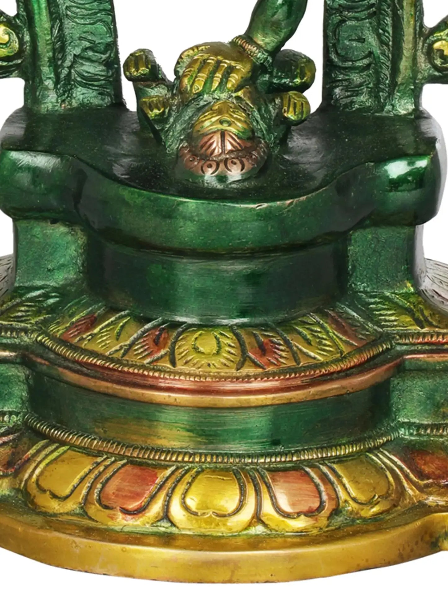 Brassaura™ Brass Shiva’s Gangavatarana (Nataraja) Sculpture | Height 12 Inches & Weight 2.70 kg