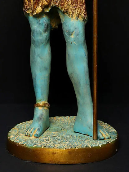 Brassaura™ Standing Lord Shiva Idol with Trishul | Height 26 Inches & Weight 10 kgs