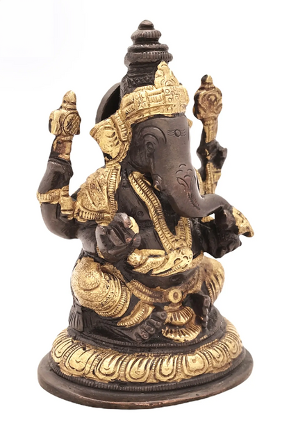 Brassaura® Brass Idol | Pure Brass | Height 5 Inches & Weight 0.84 kgs
